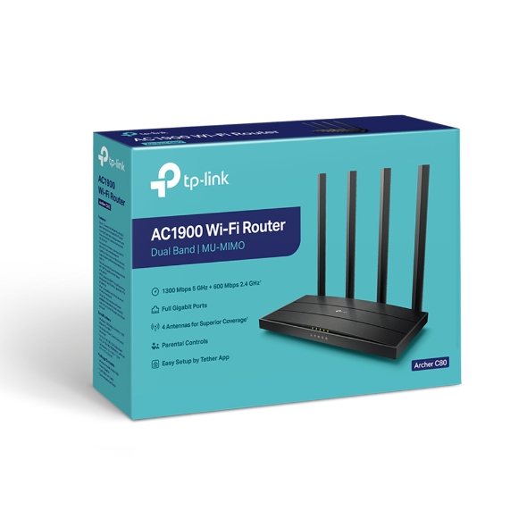 TP-Link Archer C6 AC1200 Gigabit Router